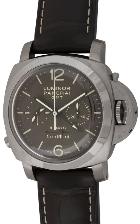 panerai chrono monopulsante|Panerai Luminor 1950 8 Days Chrono Monopulsante GMT.